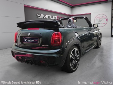 Mini mini cabriolet 2.0 l 231 ch bva8 john cooper works caméra de recul garantie 12 mois occasion simplicicar vichy...