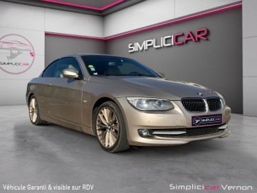 Bmw serie 3 cab e93 lci 330d 245 ch luxe a  jantes couleur carrosserie  garantie 12 mois occasion simplicicar vernon...