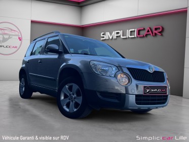 Skoda yeti n1 2.0 tdi 110 cr occasion simplicicar lille  simplicicar simplicibike france