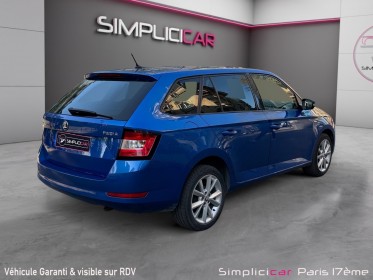 Skoda fabia 1.0 mpi 75 ch bvm5 clever/carplay/start and stop/garantie 12 mois occasion paris 17ème (75)(porte maillot)...