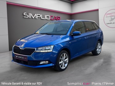 Skoda fabia 1.0 mpi 75 ch bvm5 clever/carplay/start and stop/garantie 12 mois occasion paris 17ème (75)(porte maillot)...