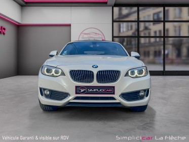 B.m.w. serie 2 cabriolet 220d - 190cv - luxury occasion simplicicar la fleche simplicicar simplicibike france