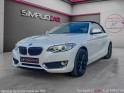 B.m.w. serie 2 cabriolet 220d - 190cv - luxury occasion simplicicar la fleche simplicicar simplicibike france