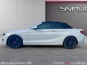 B.m.w. serie 2 cabriolet 220d - 190cv - luxury occasion simplicicar la fleche simplicicar simplicibike france