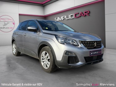 Peugeot 3008 130ch diesel ss active , radar de recul, appel carplay, boite manuelle, occasion simplicicar rennes simplicicar...