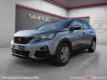 Peugeot 3008 130ch diesel ss active , radar de recul, appel carplay, boite manuelle, occasion simplicicar rennes simplicicar...