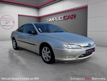 Peugeot 406 coupe 3.0i v6 207ch - toit ouvrant - jbl - clim auto - suivi entretien ok occasion simplicicar rennes simplicicar...