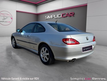 Peugeot 406 coupe 3.0i v6 207ch - toit ouvrant - jbl - clim auto - suivi entretien ok occasion simplicicar rennes simplicicar...