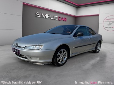 Peugeot 406 coupe 3.0i v6 207ch - toit ouvrant - jbl - clim auto - suivi entretien ok occasion simplicicar rennes simplicicar...