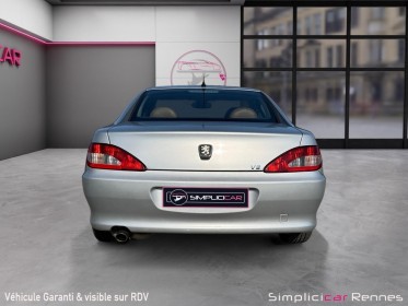 Peugeot 406 coupe 3.0i v6 207ch - toit ouvrant - jbl - clim auto - suivi entretien ok occasion simplicicar rennes simplicicar...