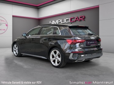 Audi a3 sportback 35 tfsi 150 s line/siege chauffant/carplay/bang olufsen/cuir complet/entretien a jour occasion montreuil...