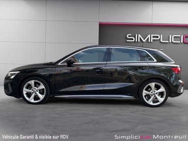 Audi a3 sportback 35 tfsi 150 s line/siege chauffant/carplay/bang olufsen/cuir complet/entretien a jour occasion montreuil...