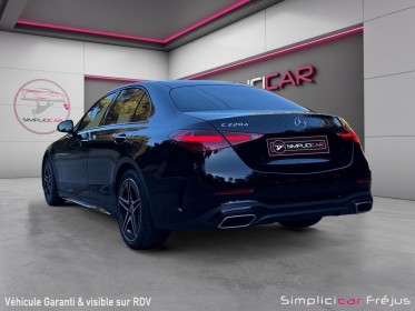 Mercedes classe c 220 d 9g-tronic hybrid amg line / prochaine révision mercedes prépayée occasion simplicicar frejus ...