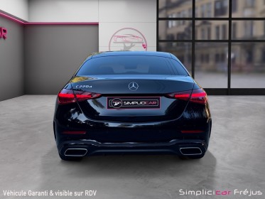 Mercedes classe c 220 d 9g-tronic hybrid amg line / prochaine révision mercedes prépayée occasion simplicicar frejus ...