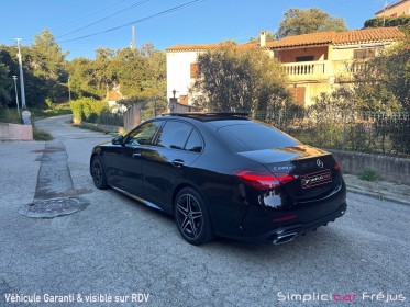 Mercedes classe c 220 d 9g-tronic hybrid amg line / prochaine révision mercedes prépayée occasion simplicicar frejus ...