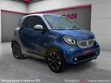 Smart fortwo coupe 0.9 90 ch ss ba6 prime entretien full smart, sort de revision, ct ok occasion simplicicar vaucresson...