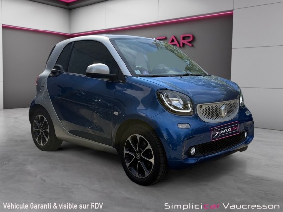 Smart fortwo coupe 0.9 90 ch ss ba6 prime entretien full smart, sort de revision, ct ok occasion simplicicar vaucresson...