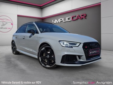 Audi rs3 sportback s-tronic 7 400ch quattro / toit pano ouvrant / sièges av chauffants / État neuf/garantie audi occasion...