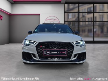 Audi rs3 sportback s-tronic 7 400ch quattro / toit pano ouvrant / sièges av chauffants / État neuf/garantie audi occasion...