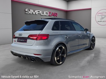 Audi rs3 sportback s-tronic 7 400ch quattro / toit pano ouvrant / sièges av chauffants / État neuf/garantie audi occasion...