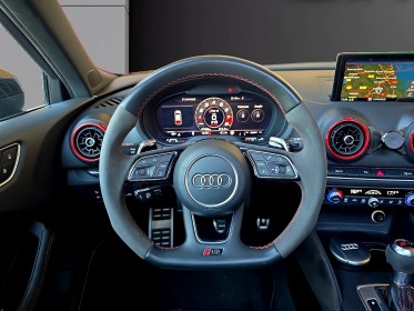 Audi rs3 sportback s-tronic 7 400ch quattro / toit pano ouvrant / sièges av chauffants / État neuf/garantie audi occasion...