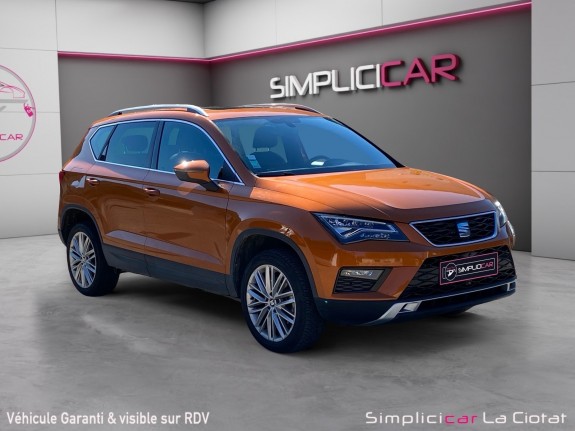 Seat ateca 1.4 ecotsi 150 ch  start/stop xcellence full option attelage électrique toit ouvrant occasion simplicicar la...