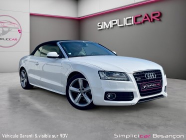 Audi a5 cabriolet v6 3.2 fsi 265 quattro s line s tronic occasion simplicicar besanÇon simplicicar simplicibike france