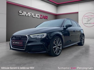 Audi a3 sportback 40 tdi 184 s tronic 7 quattro design luxe - toit ouvrant, attelage, caméra, carplay - garantie 12 mois...
