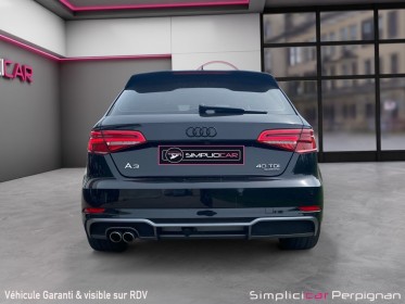 Audi a3 sportback 40 tdi 184 s tronic 7 quattro design luxe - toit ouvrant, attelage, caméra, carplay - garantie 12 mois...