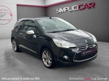 Citroen ds3 thp 155 sport chic/entretien ds complet/ cabriolet occasion simplicicar la ciotat simplicicar simplicibike france