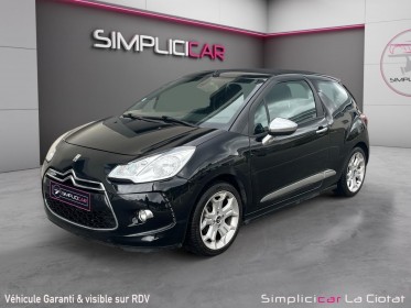 Citroen ds3 thp 155 sport chic/entretien ds complet/ cabriolet occasion simplicicar la ciotat simplicicar simplicibike france