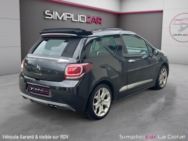 Citroen ds3 thp 155 sport chic/entretien ds complet/ cabriolet occasion simplicicar la ciotat simplicicar simplicibike france