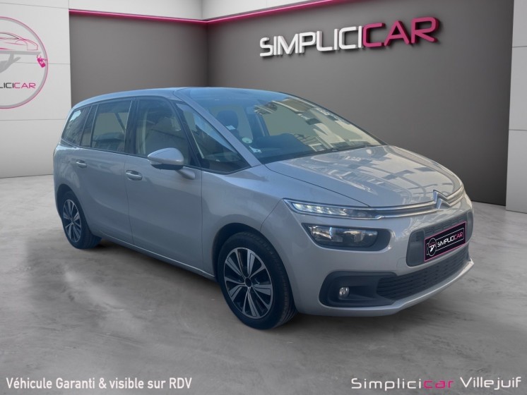 Citroen grand c4 picasso business 2017 bluehdi 120 ss eat6 business, entretient citroën, garantie 12 mois occasion...
