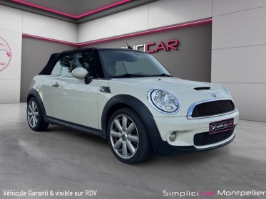 Mini cabriolet r57 1.6i 184ch cooper s occasion montpellier (34) simplicicar simplicibike france