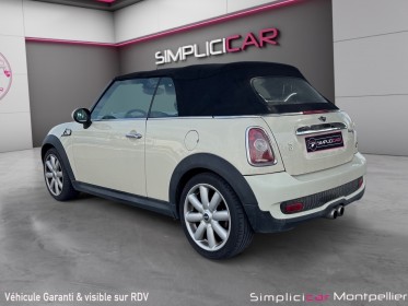 Mini cabriolet r57 1.6i 184ch cooper s occasion montpellier (34) simplicicar simplicibike france