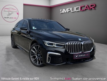 Bmw serie 7 g11/g12 lci 740d xdrive 320 ch bva8 m sport / entretiens bmw / toit ouvrant / nombreuses options occasion...