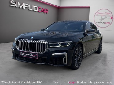 Bmw serie 7 g11/g12 lci 740d xdrive 320 ch bva8 m sport / entretiens bmw / toit ouvrant / nombreuses options occasion...