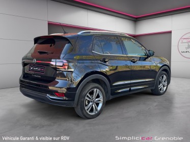 Volkswagen t-cross 1.0 tsi 110 start/stop dsg7 r-line tech occasion simplicicar grenoble simplicicar simplicibike france