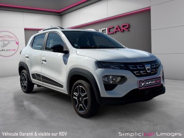Dacia spring achat integral confort garantie 12 mois occasion simplicicar limoges  simplicicar simplicibike france