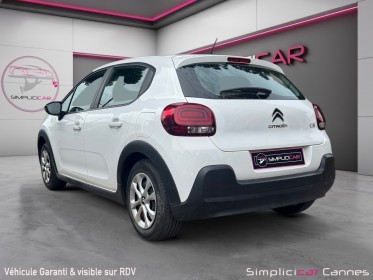 Citroen c3 c3 bluehdi 100 ss bvm6 feel occasion cannes (06) simplicicar simplicibike france