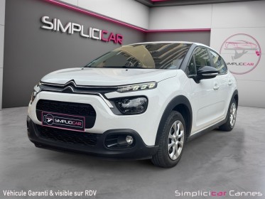 Citroen c3 c3 bluehdi 100 ss bvm6 feel occasion cannes (06) simplicicar simplicibike france
