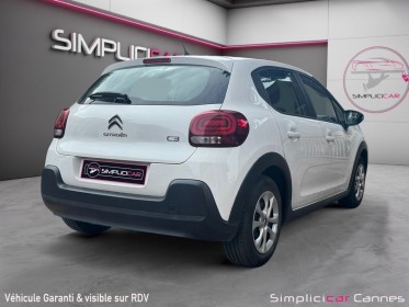 Citroen c3 c3 bluehdi 100 ss bvm6 feel occasion cannes (06) simplicicar simplicibike france