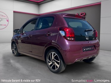 Peugeot 108 1.2 puretech 82ch bvm5 allure garantie 12 mois occasion simplicicar limoges  simplicicar simplicibike france