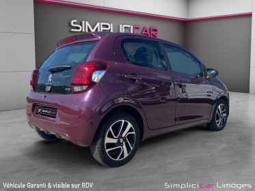 Peugeot 108 1.2 puretech 82ch bvm5 allure garantie 12 mois occasion simplicicar limoges  simplicicar simplicibike france