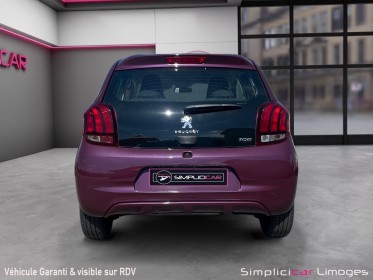 Peugeot 108 1.2 puretech 82ch bvm5 allure garantie 12 mois occasion simplicicar limoges  simplicicar simplicibike france