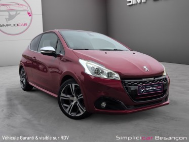 Peugeot 208 1.6 thp  ch ss bvm6 gti occasion simplicicar besanÇon simplicicar simplicibike france