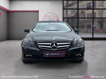 Mercedes classe e coupe 250 cdi blueefficiency executive a occasion simplicicar beaune simplicicar simplicibike france