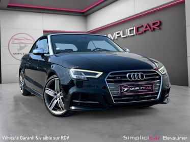 Audi s3 cabriolet tfsi 300 ch s tronic 7 quattro occasion simplicicar beaune simplicicar simplicibike france