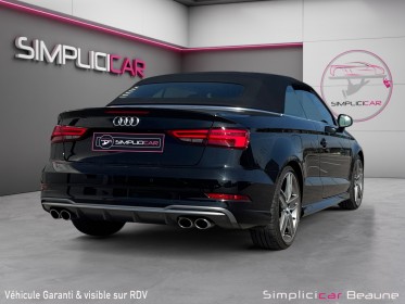 Audi s3 cabriolet tfsi 300 ch s tronic 7 quattro occasion simplicicar beaune simplicicar simplicibike france