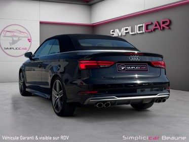 Audi s3 cabriolet tfsi 300 ch s tronic 7 quattro occasion simplicicar beaune simplicicar simplicibike france
